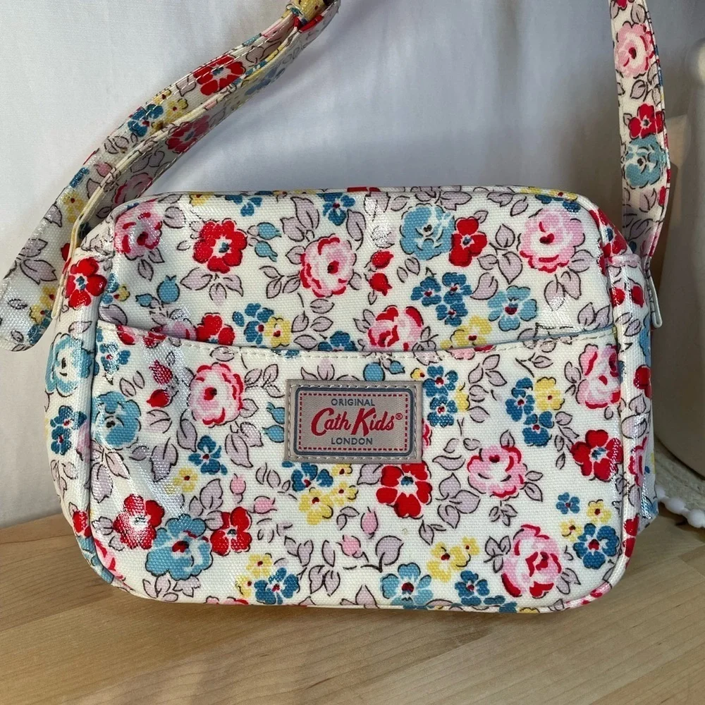 Cath Kidston Colorful Fun Floral Print Crossbody Bag